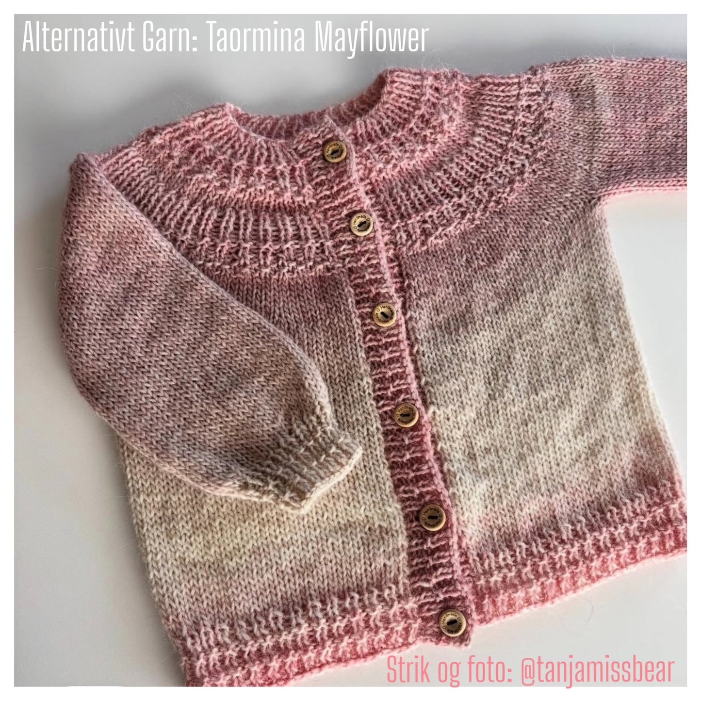 Havtorn Cardigan Kids - Strikkeopskrift (Dansk)