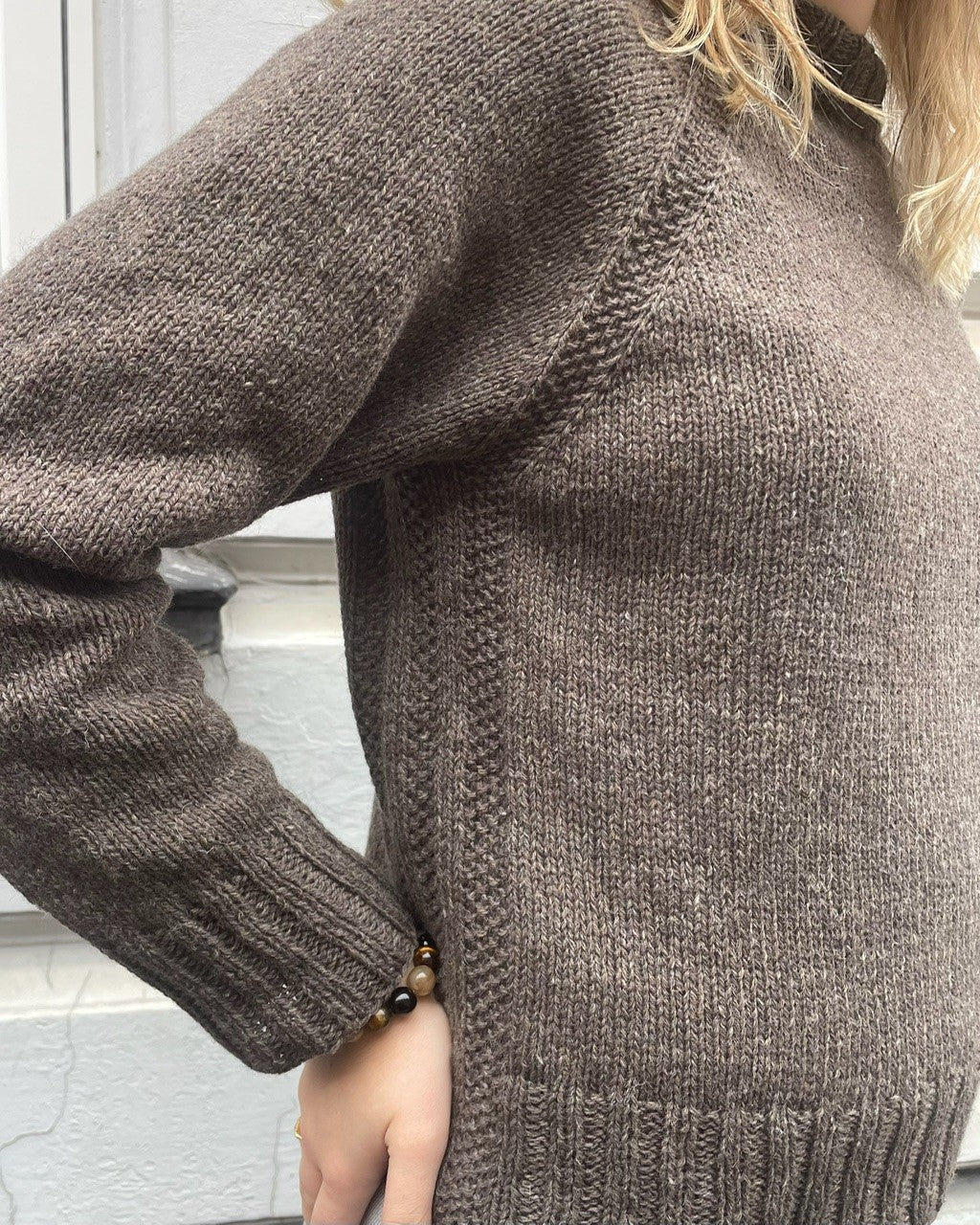 Strikkeopskrift Fox Sweater Adult 19