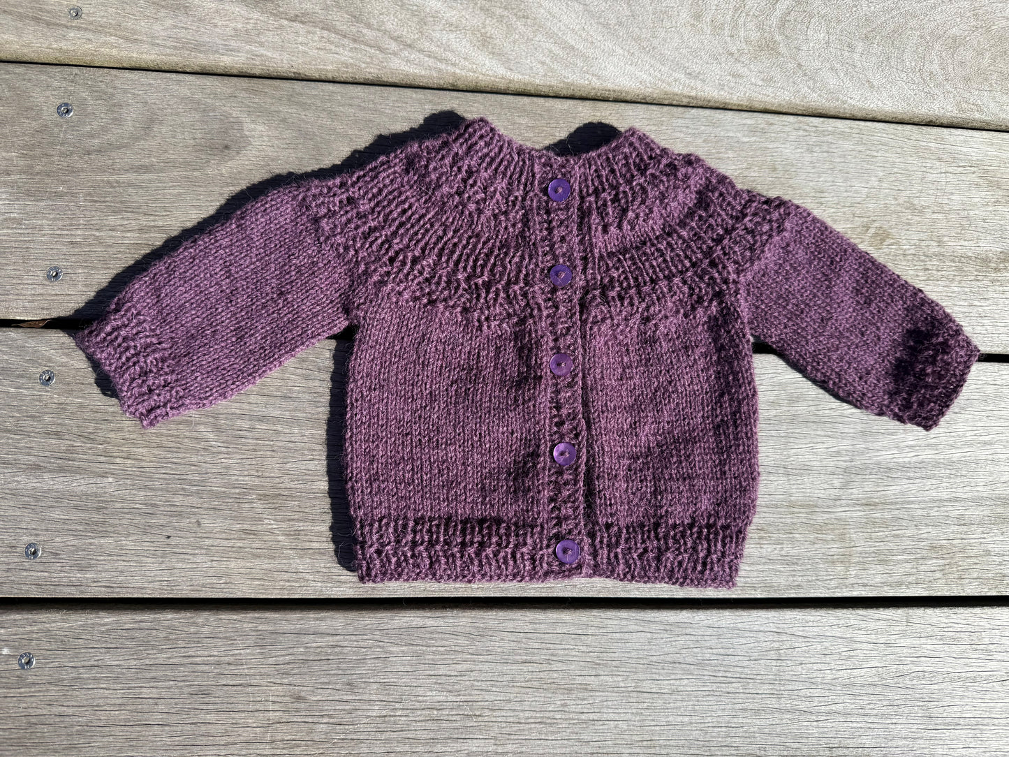Havtorn Cardigan Kids - Strikkeopskrift (Dansk)