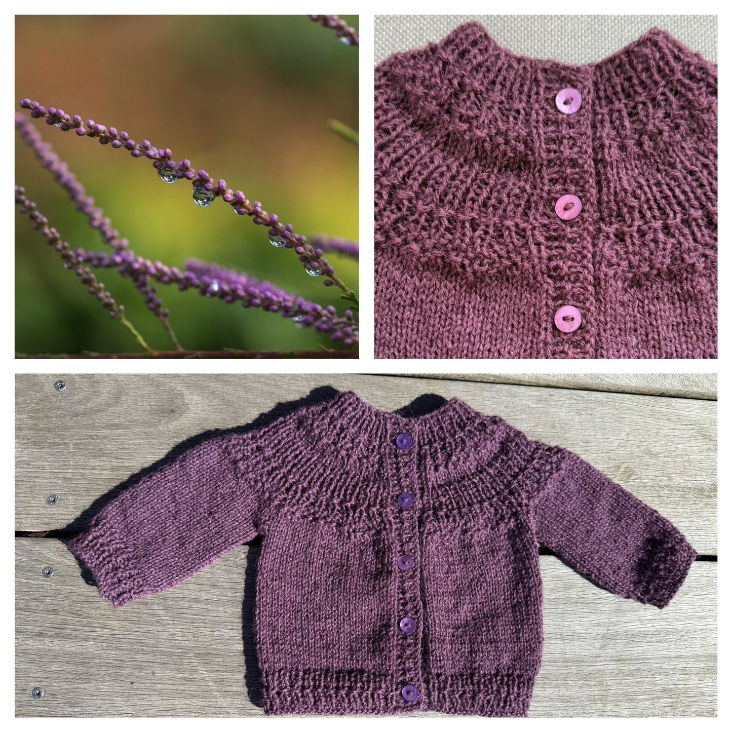 Havtorn Cardigan Kids - Strikkeopskrift (Dansk)