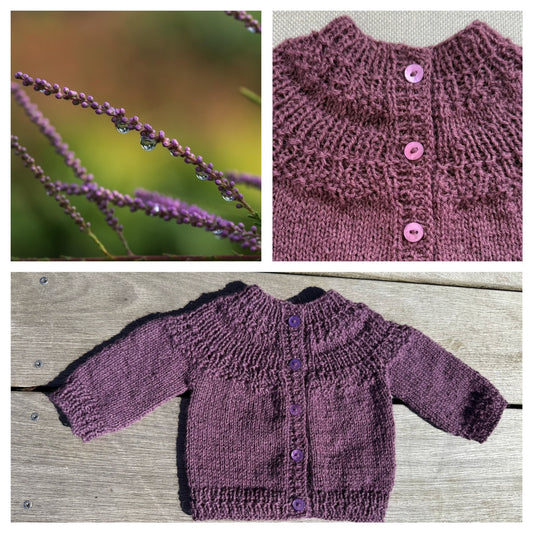 Havtorn Cardigan Kids - Strikkeopskrift (Dansk)