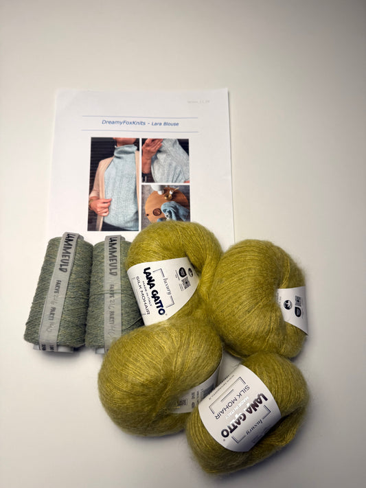 Strikkekit til Lara Blouse
