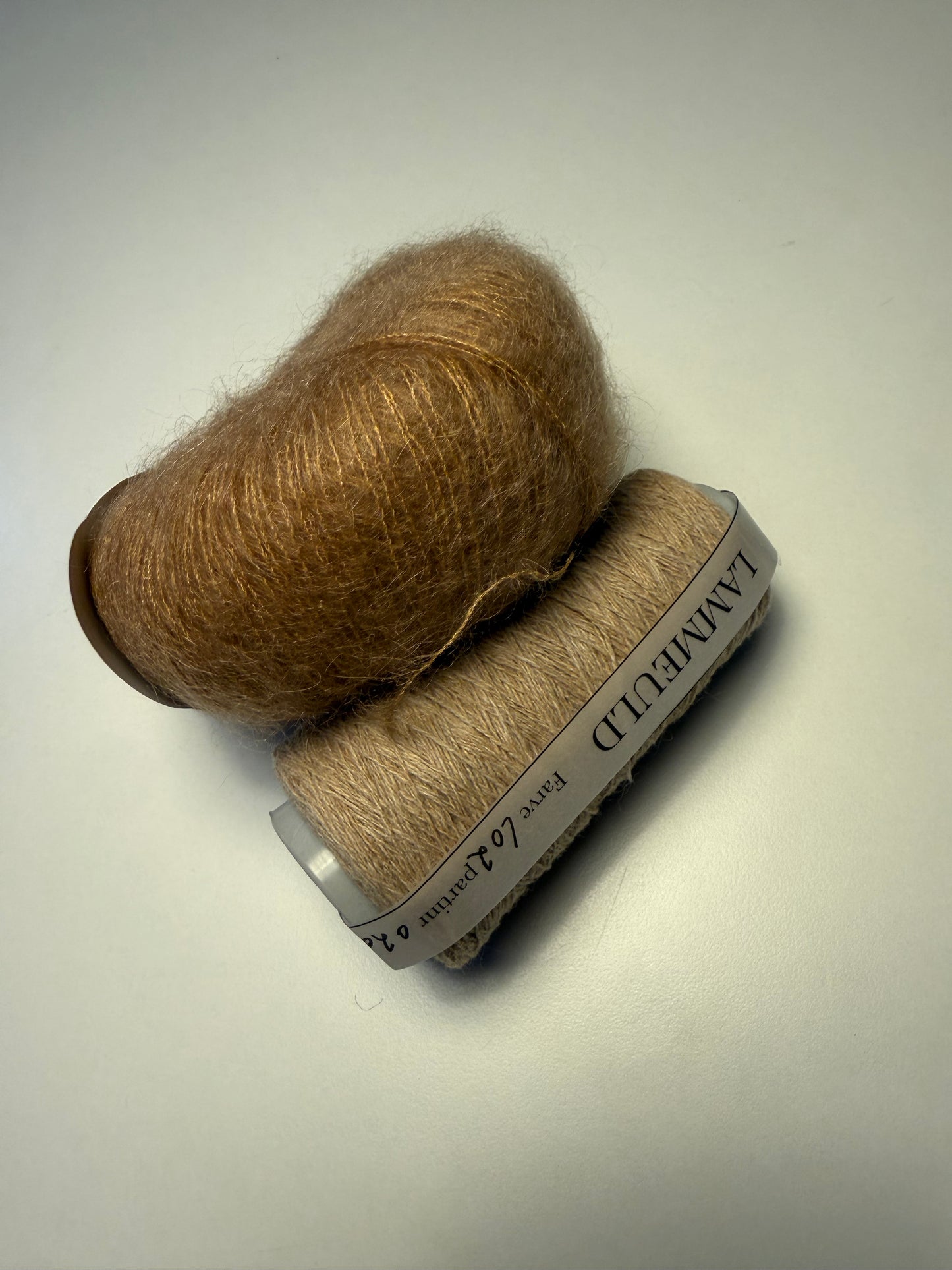 Strikkekit til Lara Blouse - farve Golden Sand