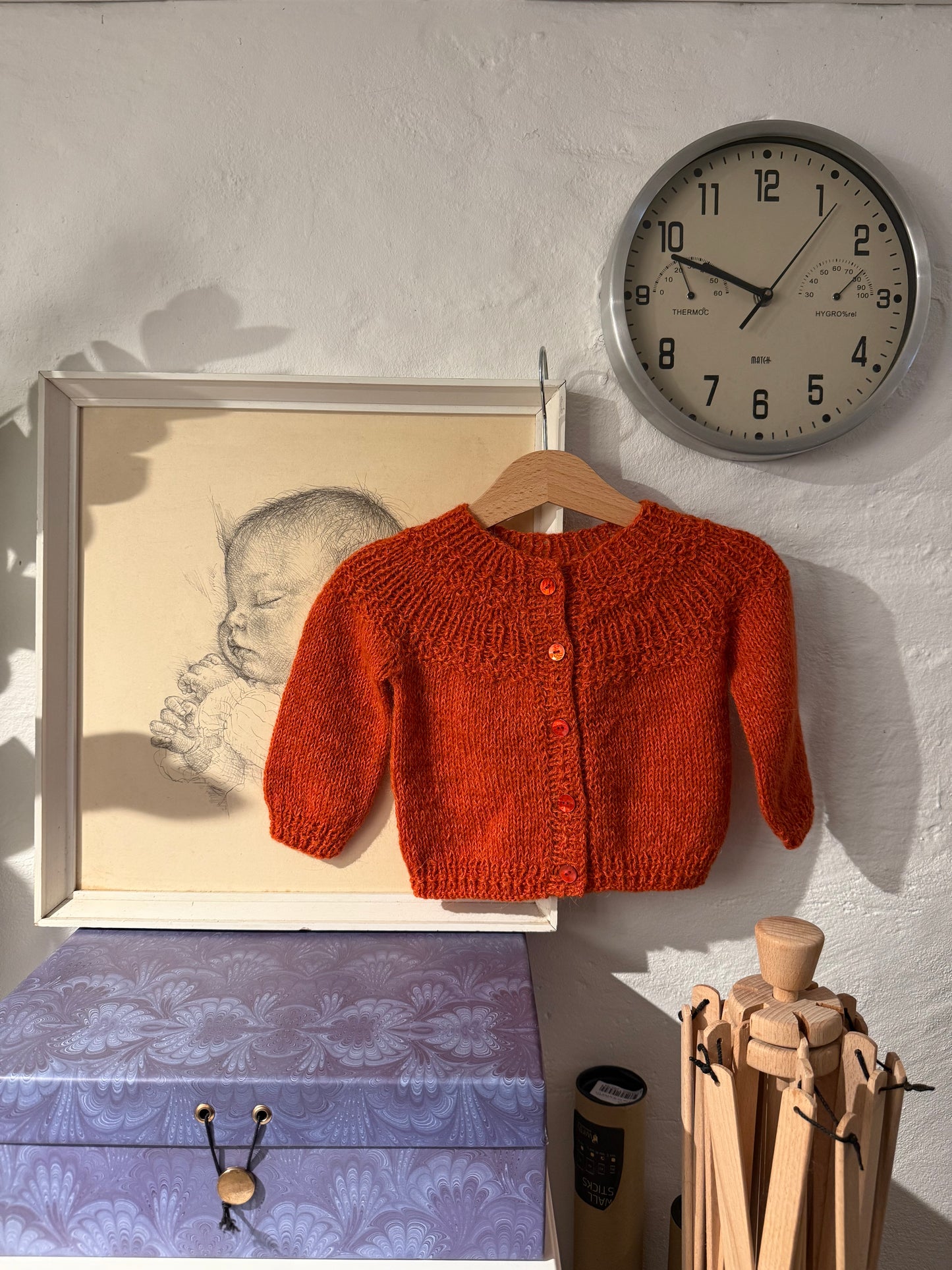 Havtorn Cardigan Kids - Strikkeopskrift (Dansk)