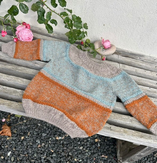 Mandala Sweater Kids – Strikkeopskriften udgives i Januar 2026