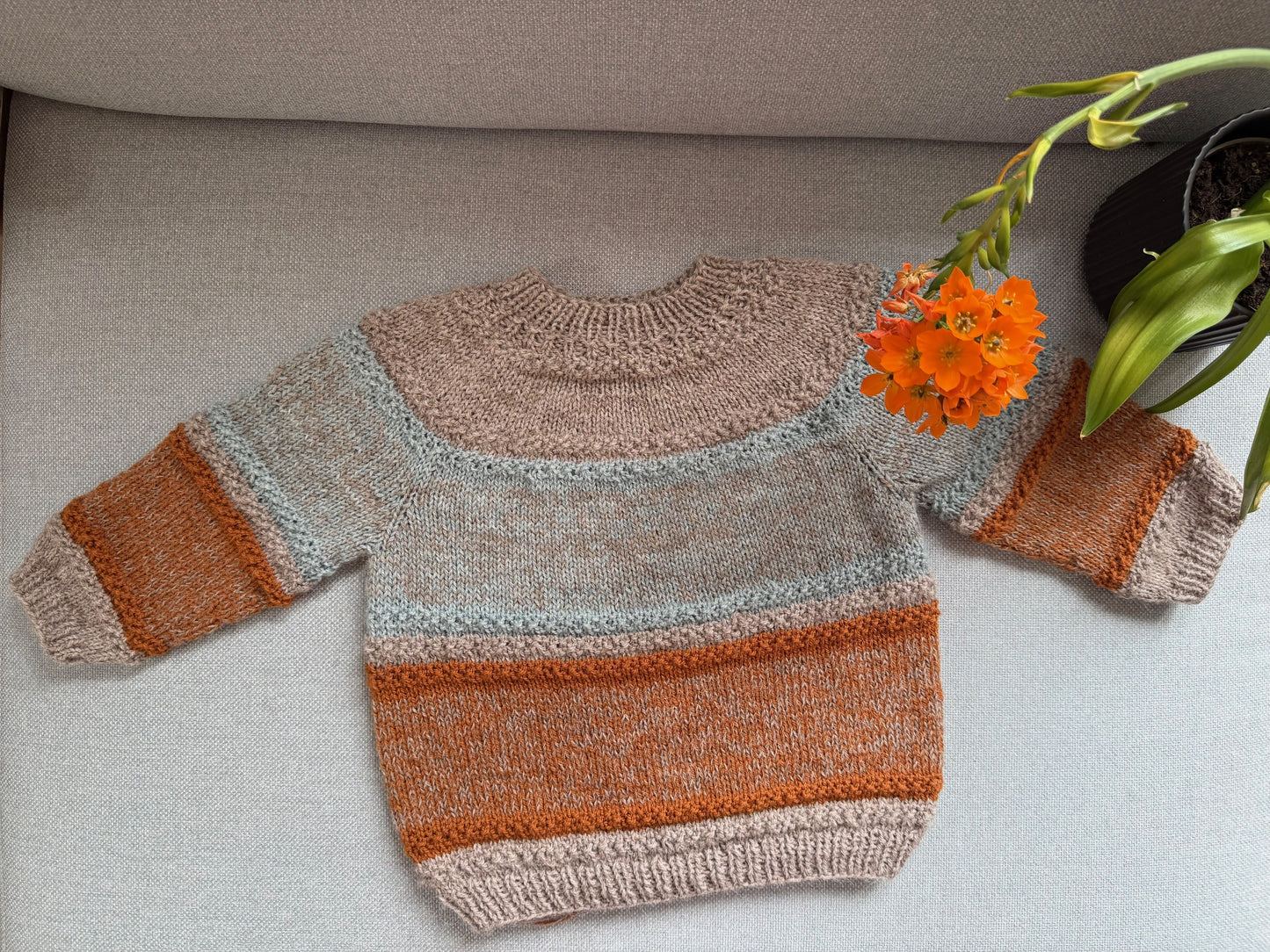 Mandala Sweater Kids – Strikkeopskriften udgives i Januar 2026